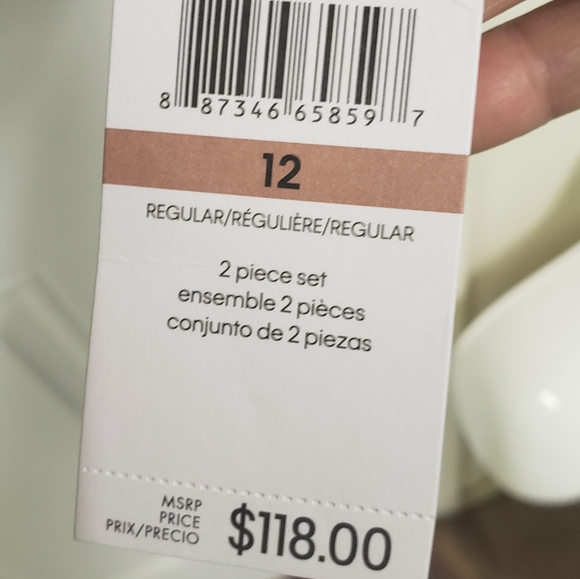 Calvin Klein Boys' Formal Suit Jacket only jacket 1 piece size 12 - Picture 5 of 6